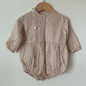Bien à bien floral onesie 6-9 months